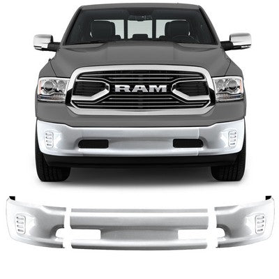 Front Bumpershellz - Gloss White, (Sensors: No) (Fog Cut-outs: No) Ram 1500 2013-2018