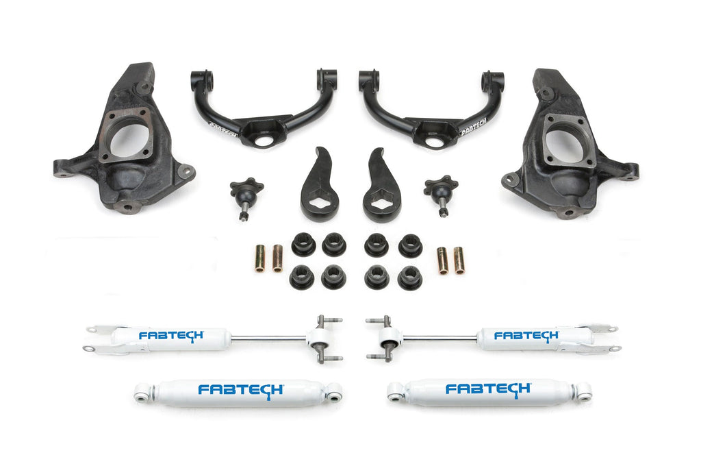 4in Fabtech Lift Kit for 2011-2019 Chevrolet/gmc Hd