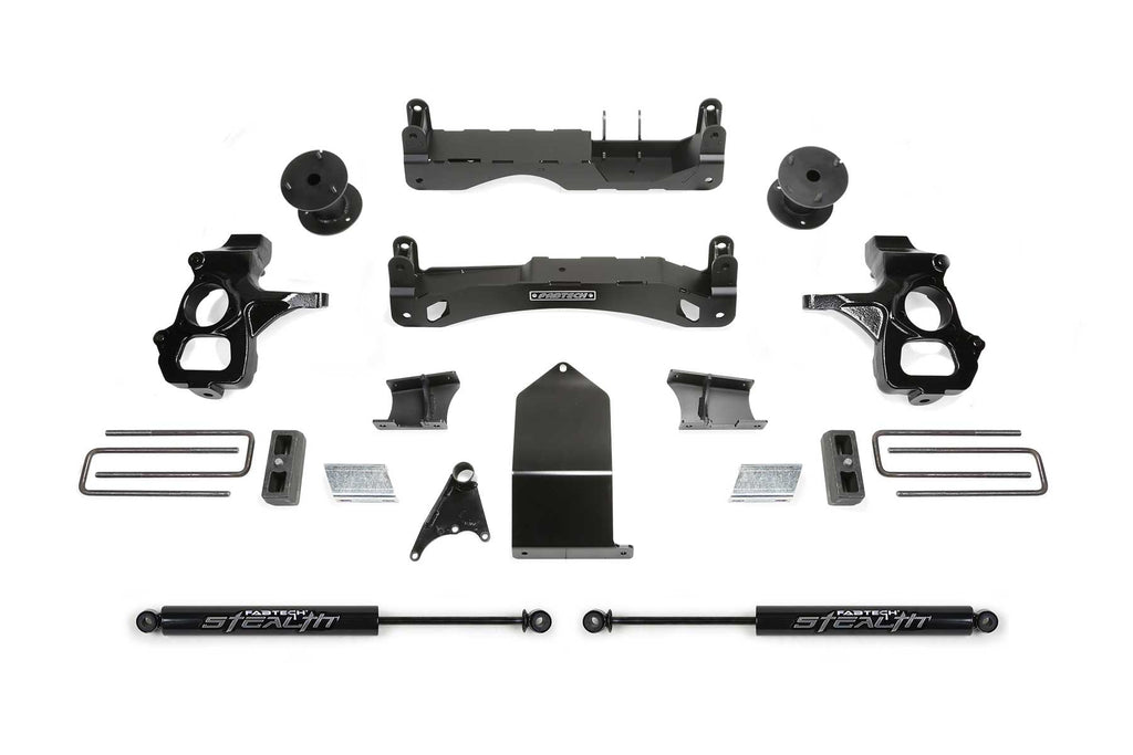 4in Fabtech Lift Kit for 2014-2018 Chevrolet/gmc 1500