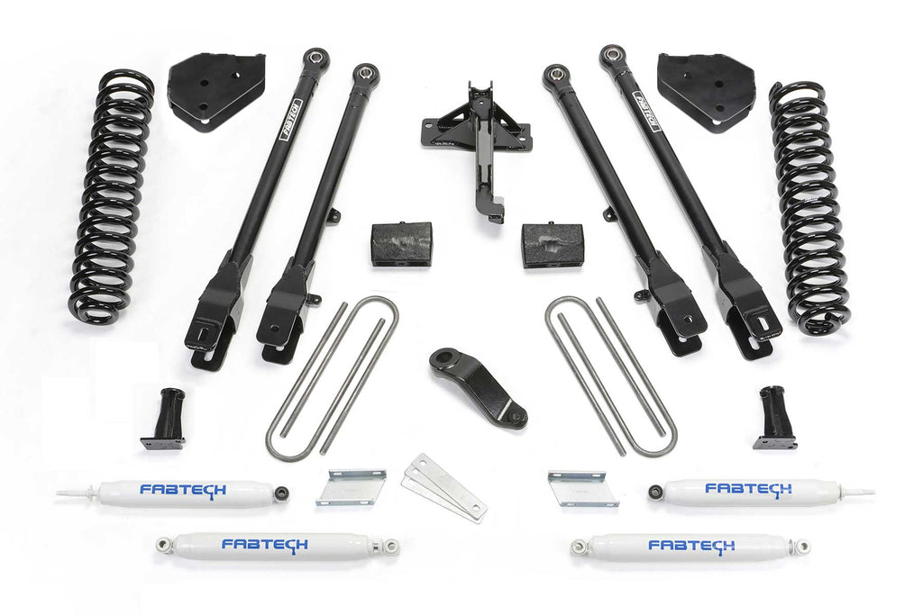 4in Fabtech Lift Kit for 2017-2020 Ford Super Duty With Bds Shocks