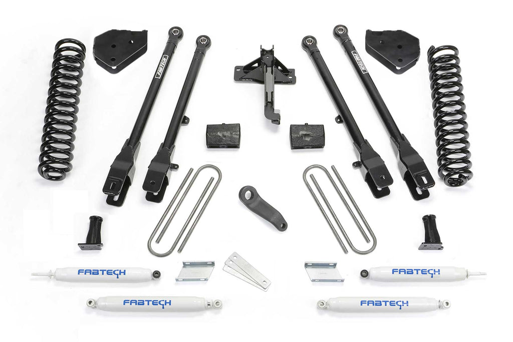 6in Fabtech Lift Kit for 2017-2020 Ford Super Duty With Bds Rear Shocks