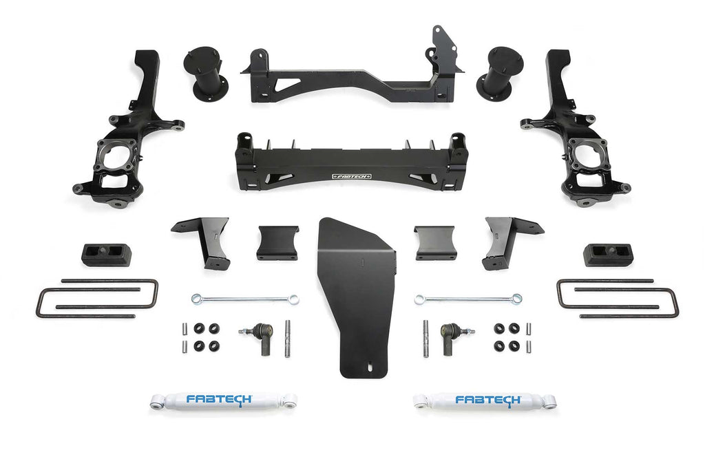 6in Fabtech Lift Kit for 2016-2018 Nissan Titan - Note: Diesel Only