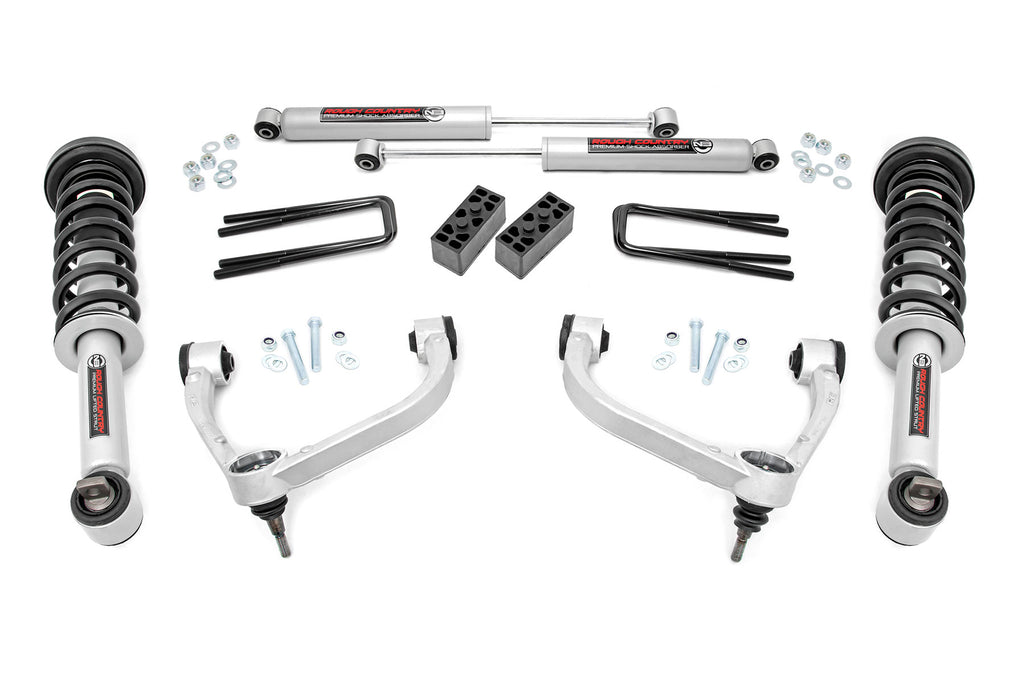 3 Inch Lift Kit | N3 Struts | Ford F-150 4wd (2014-2020)