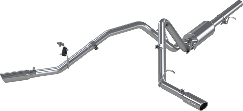 Exhaust System 2.5 in Cat Back ; 09-13 Silv/sierra 1500 4.8l/5.3l/6.0l Excl 8 Ft