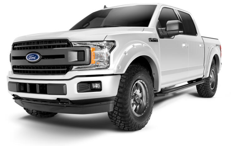 Oxford White Pocket Style Flares(4) / 18-20 F150 ; Paint Code:z1