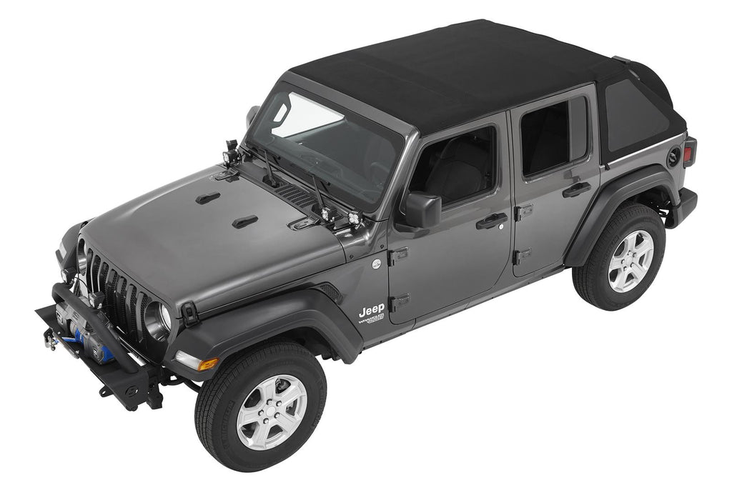 TREKTOP CAPOTE WRANGLER JL 18-21 4DR NOIR DIAMANT