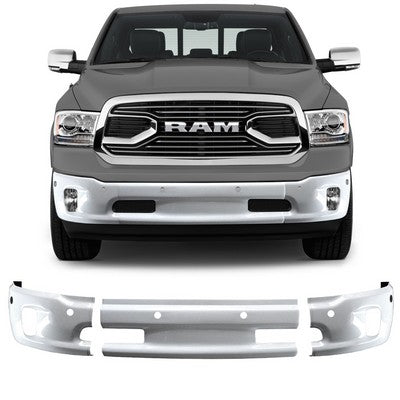 COQUE DE PARE-CHOCS AVANT - BLANC BRILLANT, (CAPTEURS : OUI) (DÉCOUPES DE BROUILLARD : OUI) RAM 1500 2013-2018