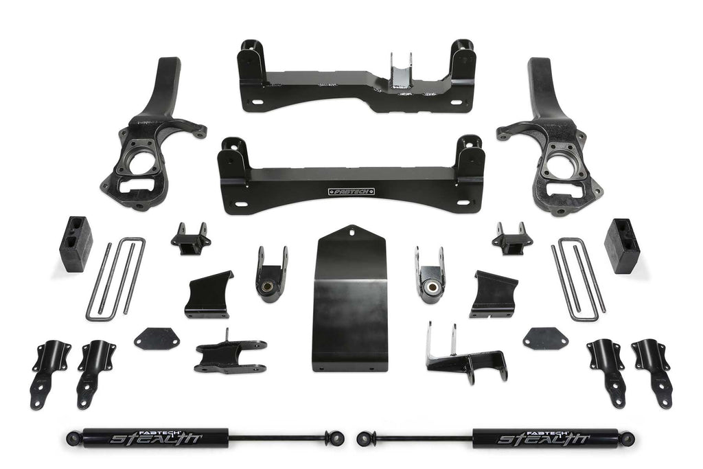 6in Fabtech Lift Kit for 2019-2021 Chevrolet/gmc 1500